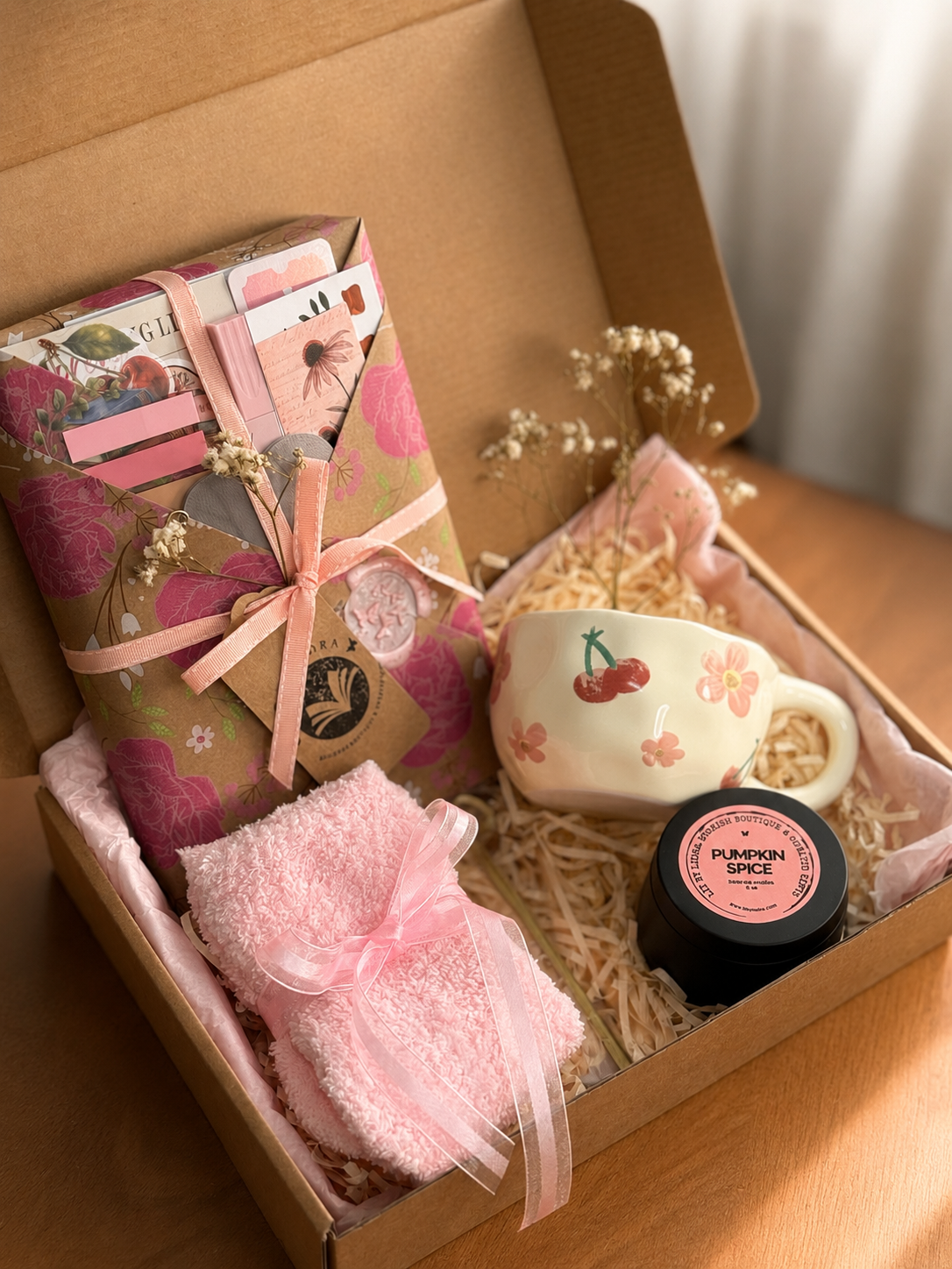 Blind Date Book Box | Surprise Book, Cozy Mug, Candle, and Cloud Socks