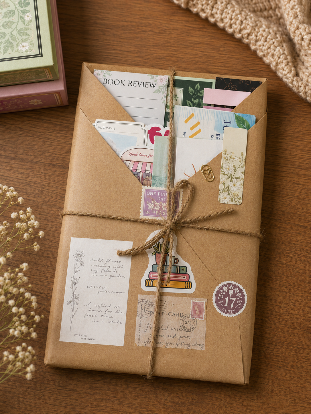 Blind Date with a Book - Hand-Curated Mystery Book - Cozy Bookish Gift