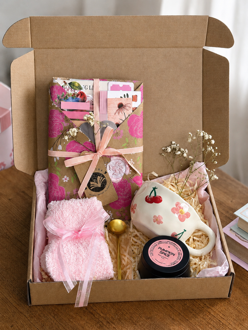 Blind Date Book Box | Surprise Book, Cozy Mug, Candle, and Cloud Socks