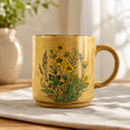 Cozy Book Lover & Reading Mug - Wildflower Ceramic Mug